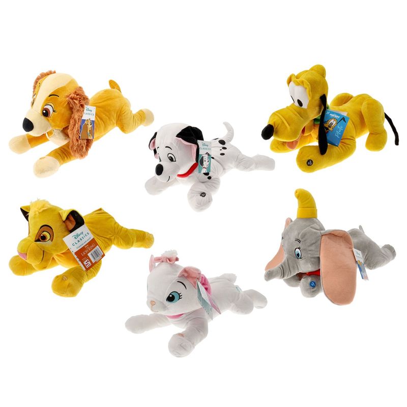 Disney Classics Plush Teddy Bear 50 cm | 6 Characters | Sound Effects