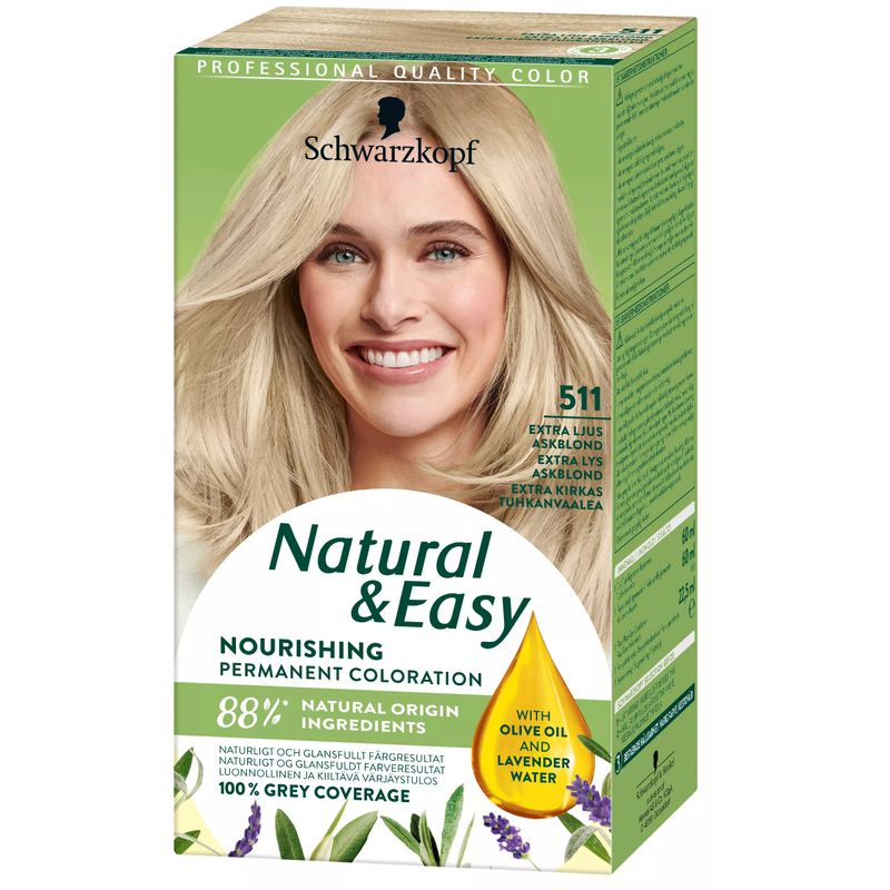 Schwarzkopf Natural &amp; Easy 511 Ultra Light Ash Blonde