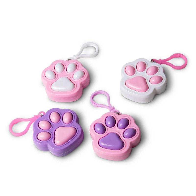Fidget paw clicker | Stressleke nøkkelring