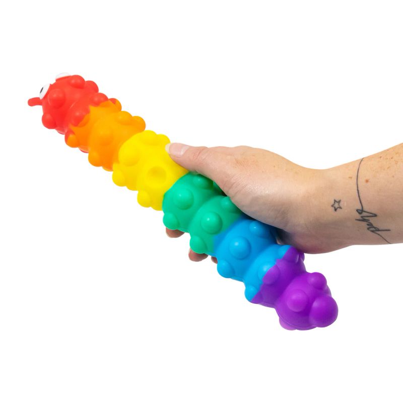 Pop it Larve med lys | 26cm