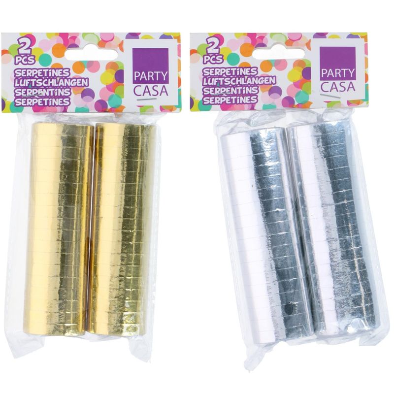Streamers 2pk Gold/Silver