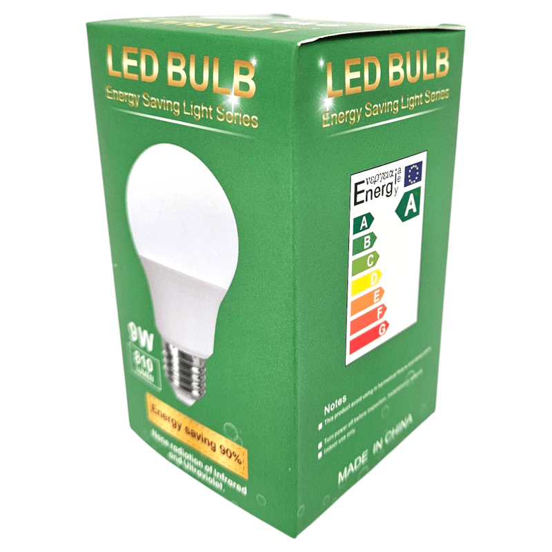 LED Light Bulbs 9W 810lm E27 | 10pk Bulk Pack | Energy Efficient Energy Saving Bulbs