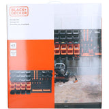 Black+Decker Storage set 43 pieces