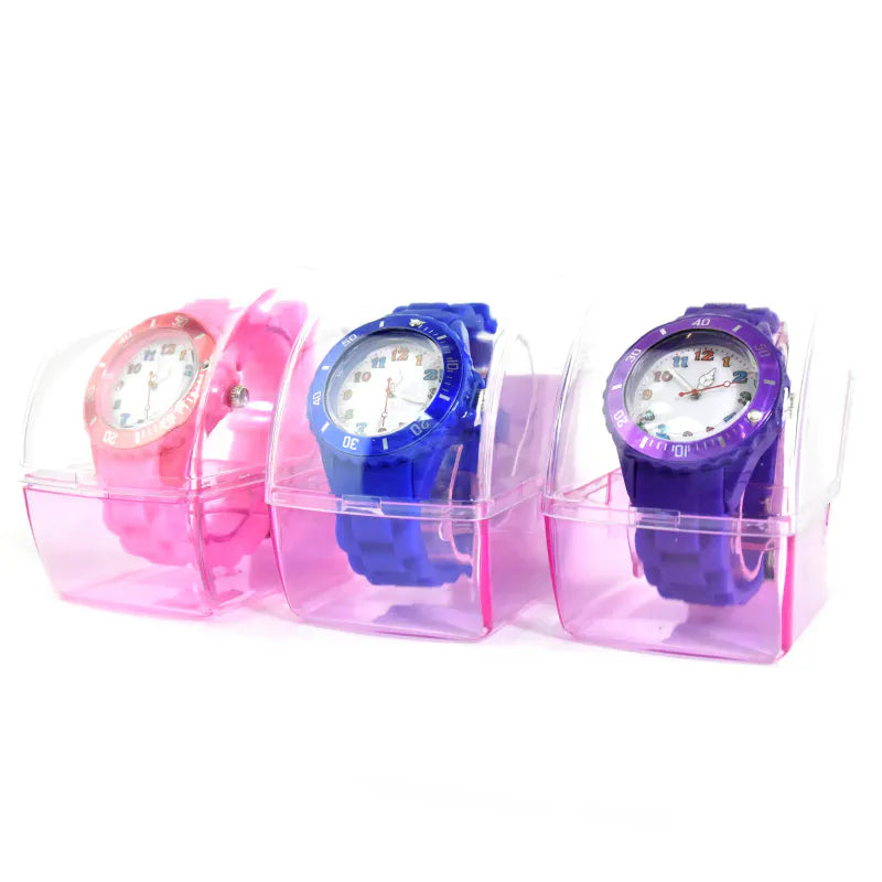 Children's watch 22cm | Analog with second hand | Multiple colors