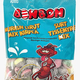 Bonbon Sure Tissemaur 125g | Supersurt smågodt med salmiakk