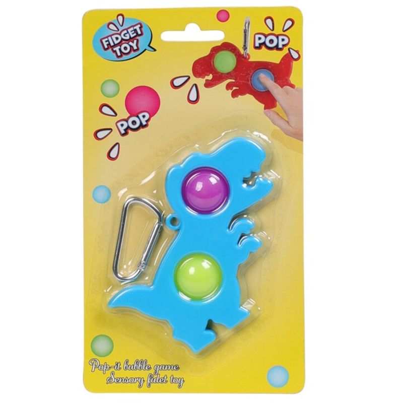 Pop it keychain toy - Dinosaur/Unicorn