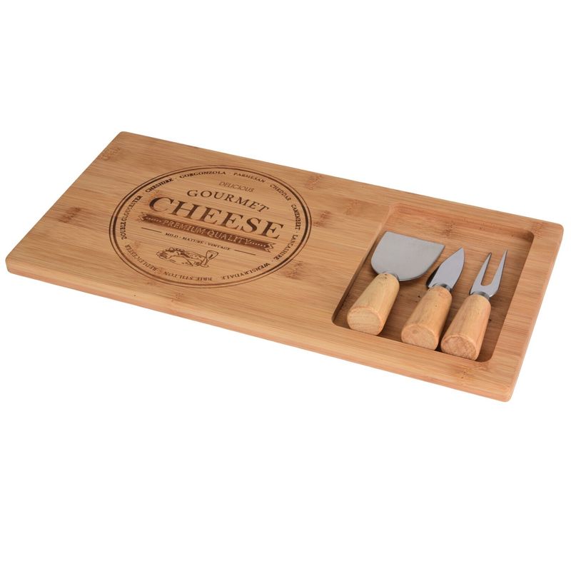 Ostesett med ostebrett 4 deler | Excellent Houseware
