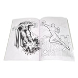 Drawing &amp; Coloring Book Superheroes 48 Pages