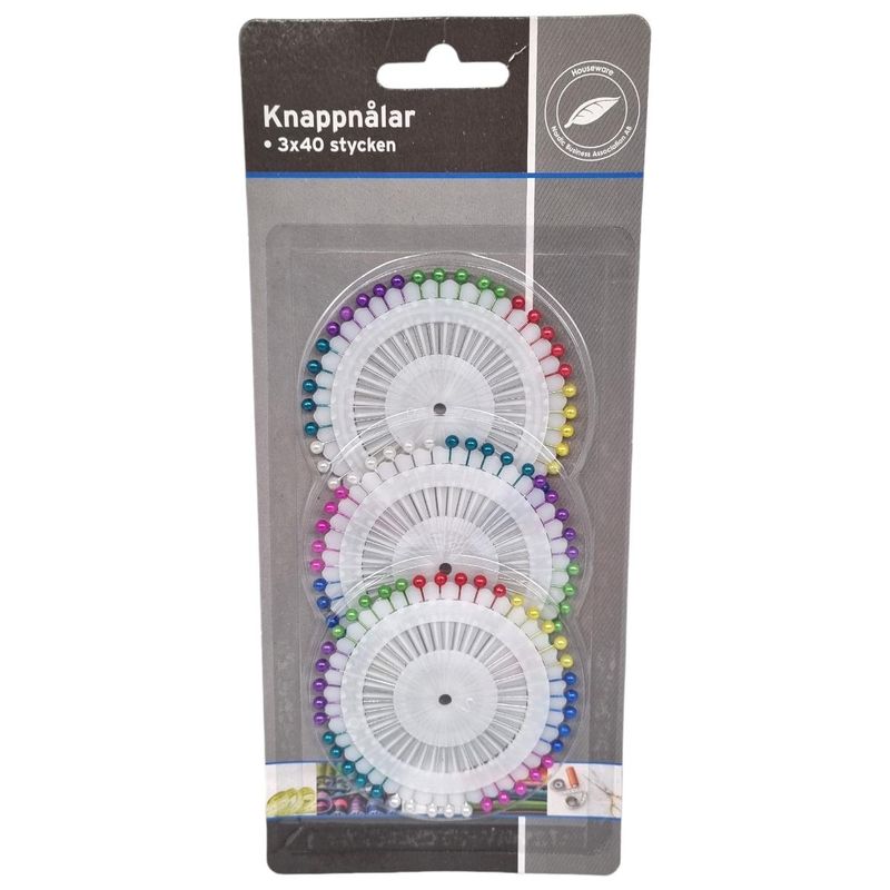 Button pins 120pcs 4cm