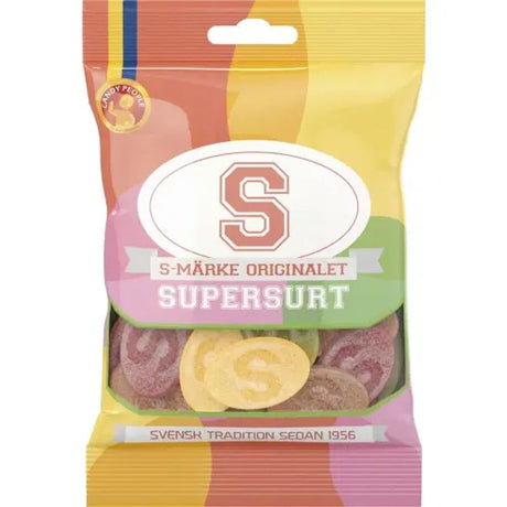 S - merke Supersurt 18x80g | Storpakk