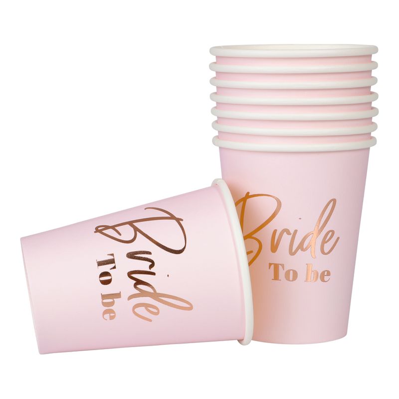 Paper cups - Bride to Be 8pcs