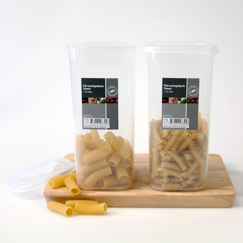 Airtight storage box 3pk | 1.5L | Tower