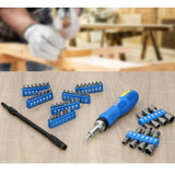 Kinzo Tool Set 58 pieces | Ratchet | Bits | 20cm Extension