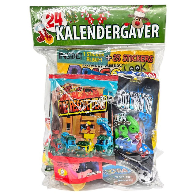 Kalendergaver 24stk smågaver | Grønn