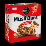 Nordthy Müslibar Peanøtter og Melkesjokolade 150g | 6x25g energibarer