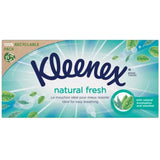 Kleenex Papirlommetørkle Natural Fresh 64stk | Bordpakning
