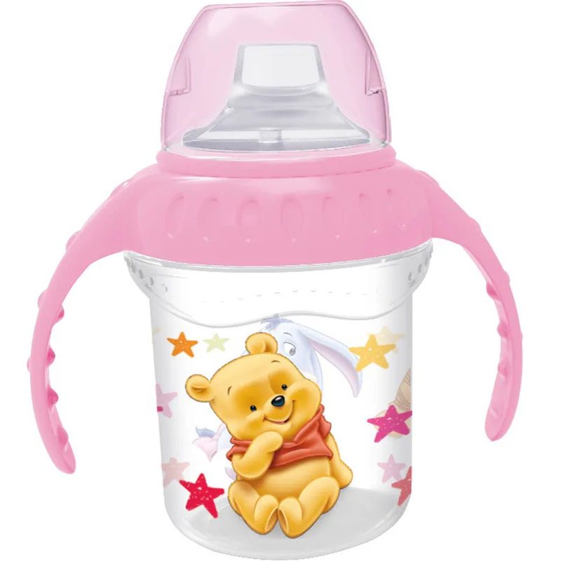 Disney Winnie the Pooh sippy cup, pink 250ml