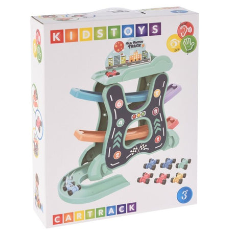 Click Clack Playset With 6 Cars