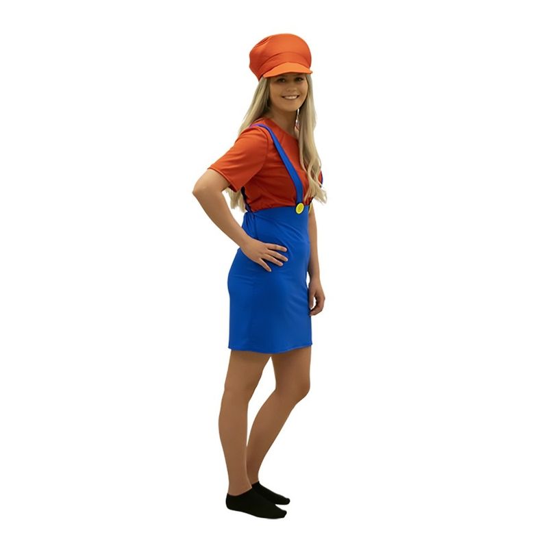 Mario Inspired Women's Costume