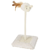 Katteleke Stativ 25cm | Brun / Hvit