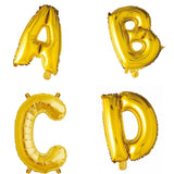 Tinka Foil Letter Balloons 41 cm Gold A To Z
