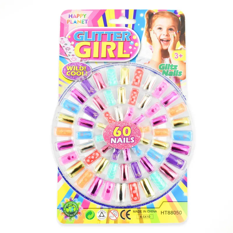 Glitter Girl - Colorful Toy Snails for Kids 60pcs