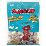 Bonbon Sure Tissemaur 125g | Supersurt smågodt med salmiakk