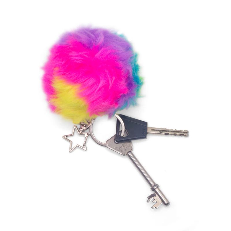 Scrunchems Fluffy Squish Ball nøkkelring | Tobar