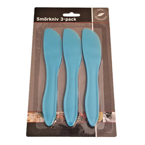 Smørkniver Plast 3pk 17cm