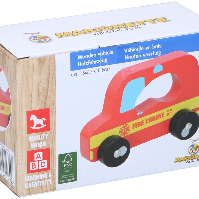 Wooden toy car for children | 4 variants | Marionette