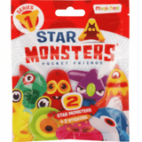 Star Monsters overraskelsespose Serie 1 | 2 figurer + klistremerker
