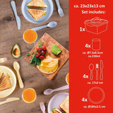 Alpina Piknik Spisesett 21deler