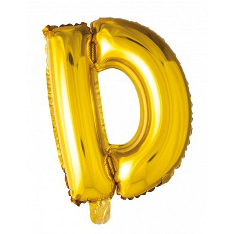 Tinka Foil Letter Balloons 41 cm Gold A To Z