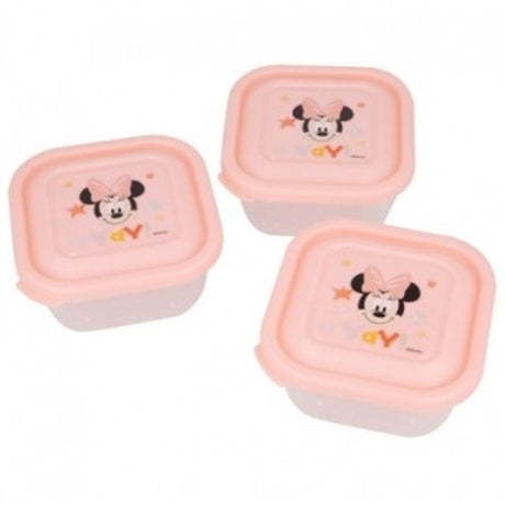 Minnie Mouse Lunch Box 3pk | BPA - free snack box for children