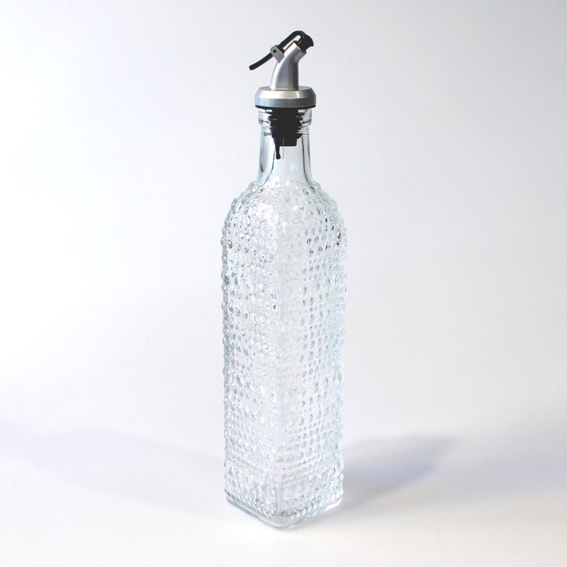 Olje & Eddikflaske 500ml | Med dispenser lokk