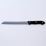 Bread knife with stainless steel serrations 33 cm | Ergonomic design