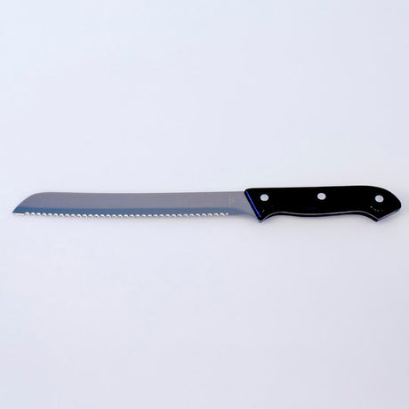 Bread knife with stainless steel serrations 33 cm | Ergonomic design