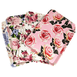 Plastbrikke med blomster | 31 x 22 cm | 4 motiver