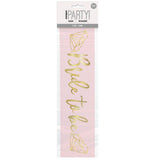 Bride To Be Ribbon - Pink&amp;Gold