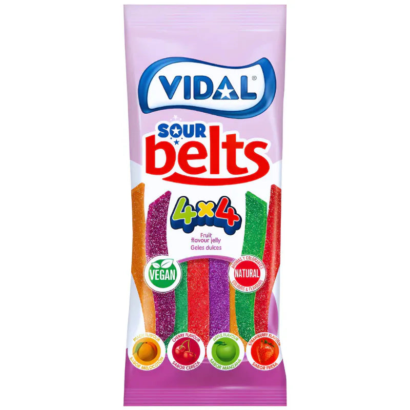 Vidal Sure Belts 4x4 14x90g Large Pack