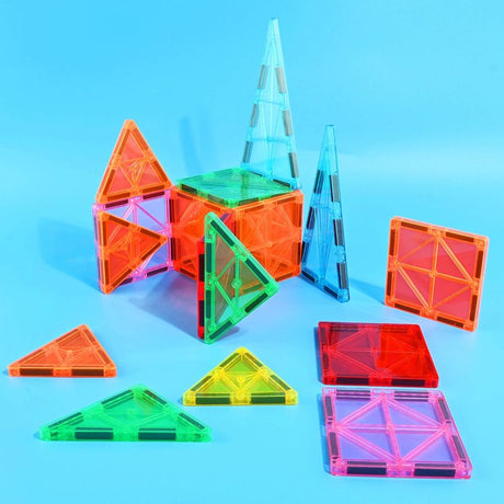Magnetics Tiles 38pk | Magnetiske Byggeklosser for Barn
