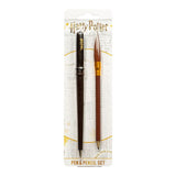 Harry Potter Ballpoint Pen and Pencil | Wand and Nimbus 2000
