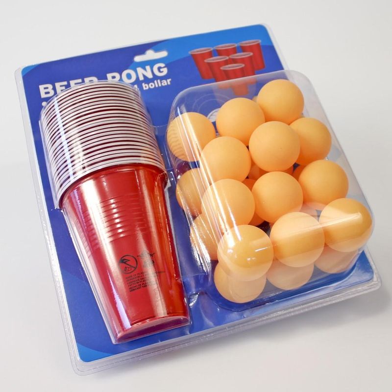 Beer Pong Set 24 cups + 24 balls