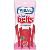Vidal Sour Strawberry Belts 100g