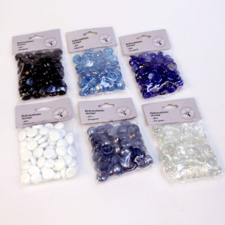Dekorsteiner i glass 250g