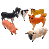 Farm Animals 6 - pcs