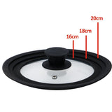 Universal lid for pots Glass &amp; Silicone | Alpina