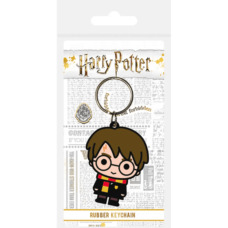 Harry Potter Keychain Rubber 9cm