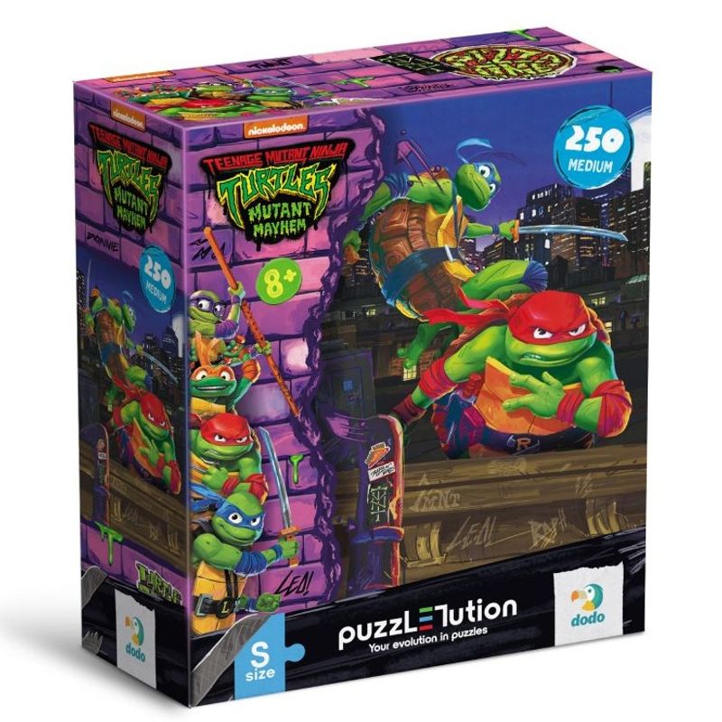 Ninja Turtles Puslespill 250 brikker | Leonardo & Raphael