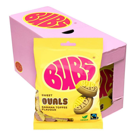 Bubs Banana Toffee Ovals 12x90g | Storpakk